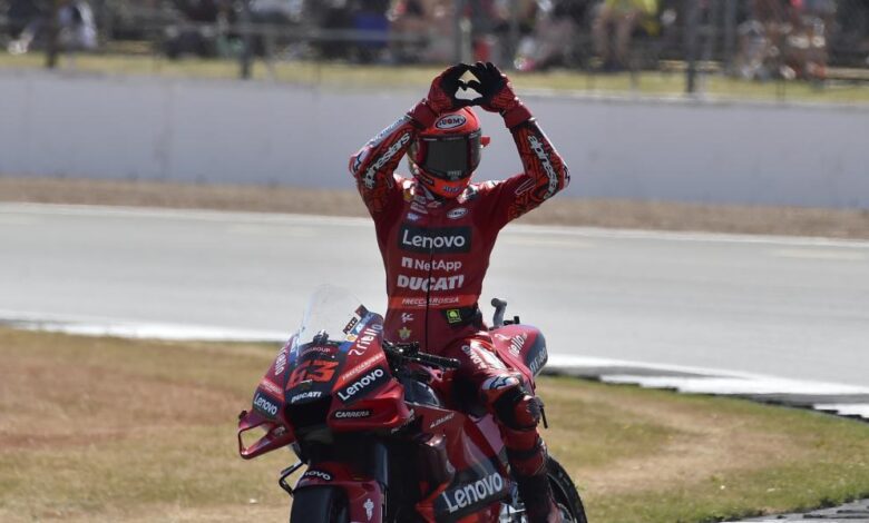 Bagnaia no quiere pensar "todavía" en el campeonato
