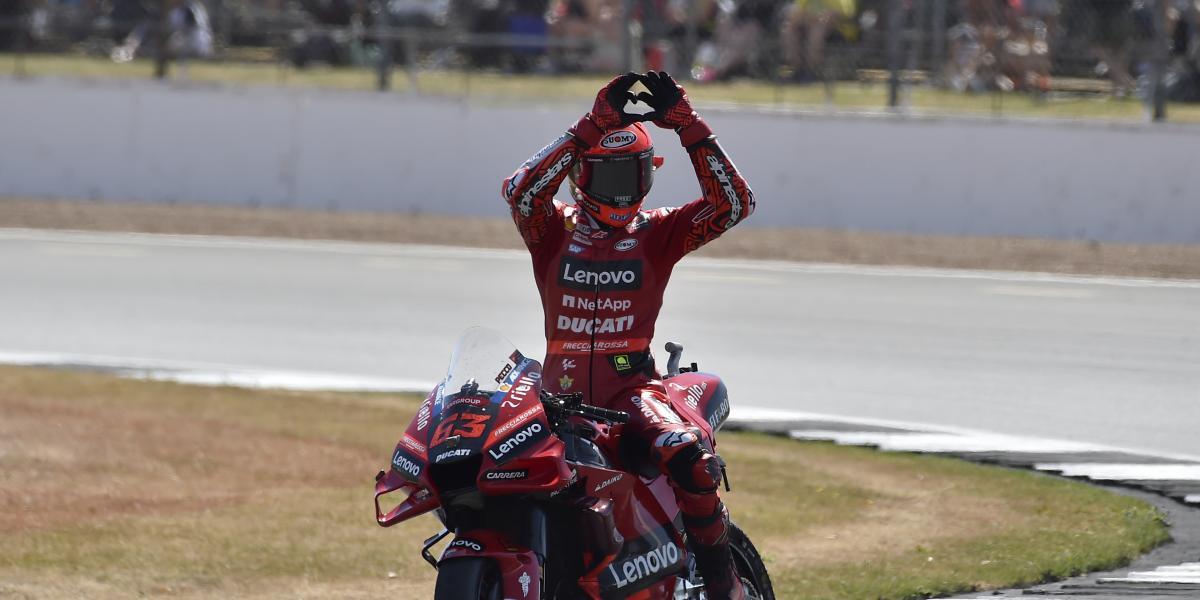 Bagnaia no quiere pensar "todavía" en el campeonato