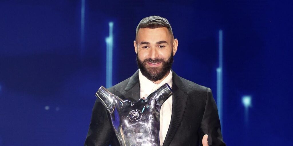 Benzema, Jugador del Año de la UEFA