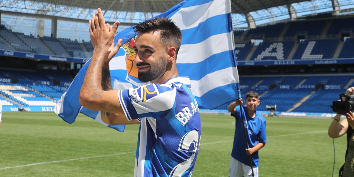 Brais espera que el Barcelona no active una "palanca" por Zubimendi