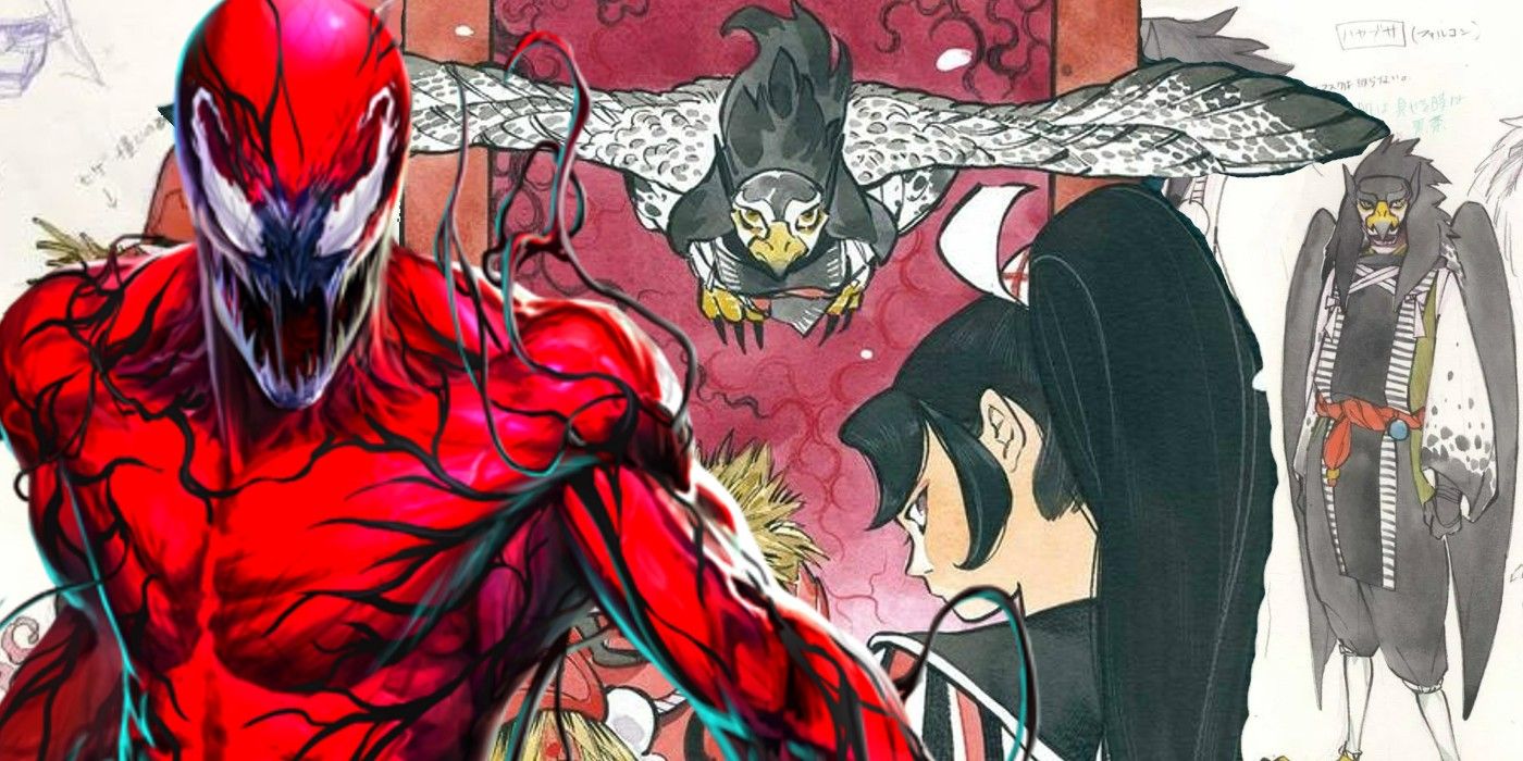 Carnage se une a Marvel Civil War en la vista previa de Demon Wars de Peach Momoko