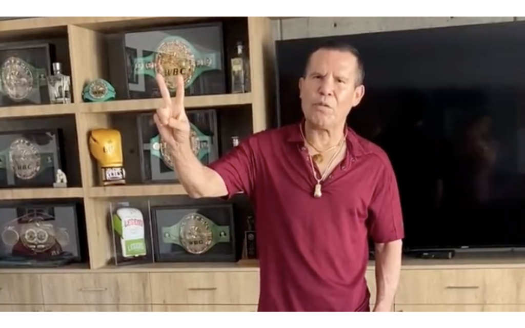 Celebra Julio César Chávez la victoria más importante de su vida | Video