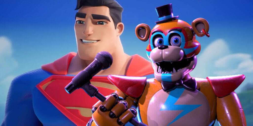 Chaotic MultiVersus FNAF Mod convierte a Superman en Glamrock Freddy