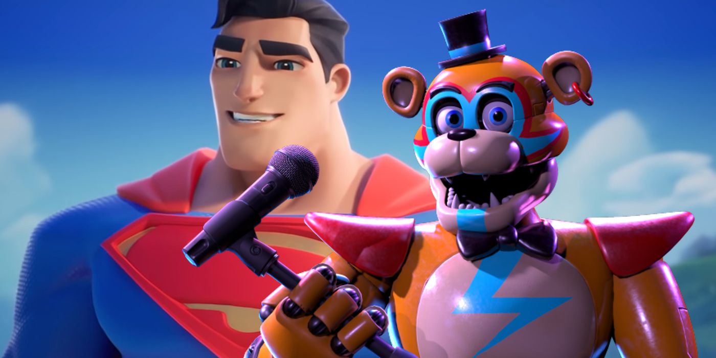 Chaotic MultiVersus FNAF Mod convierte a Superman en Glamrock Freddy