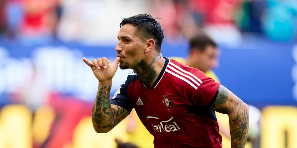 Chimy Ávila hace historia con Osasuna con su gol