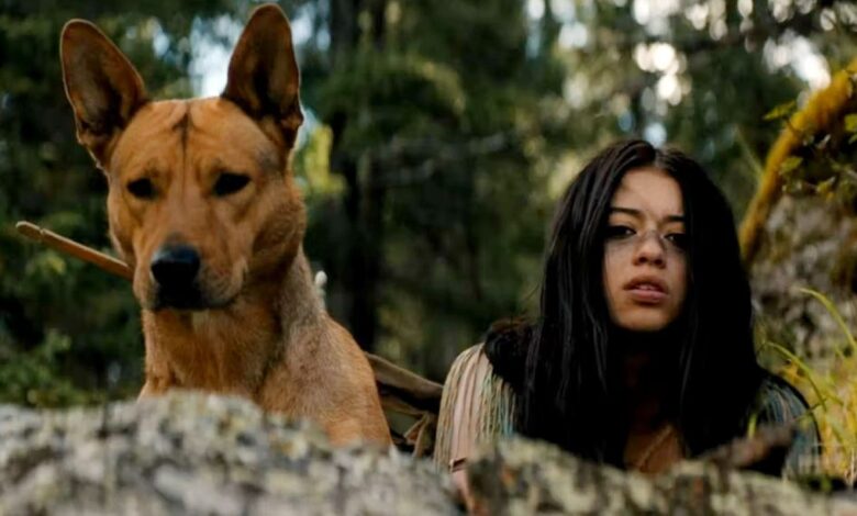Prey Amber Midthunder and Dog
