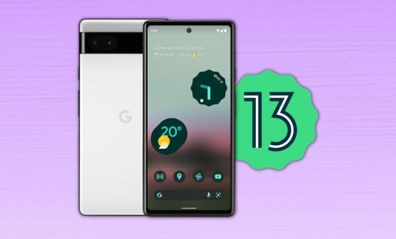 Cómo instalar Android 13 Beta en el Pixel 6a