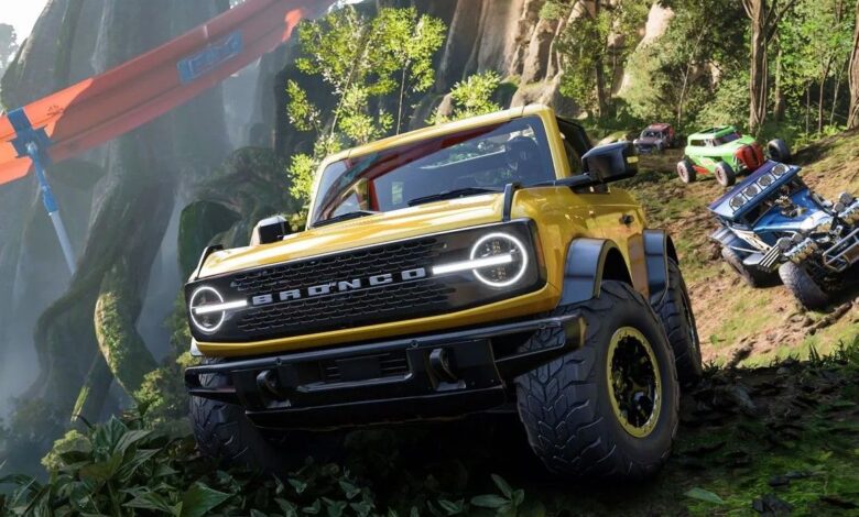 Cómo llegar al bosque nuboso en Forza Horizon 5 Hot Wheels