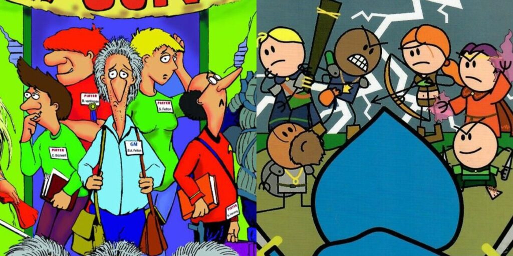 Cómo los mejores cómics de D&D muestran ambos lados del juego