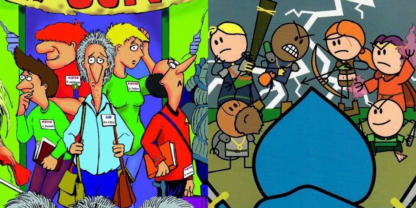 Cómo los mejores cómics de D&D muestran ambos lados del juego