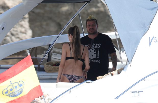 Dani Martín y Meriloves en Ibiza / Gtres