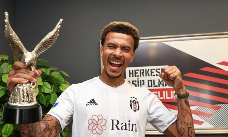 Dele Alli intenta relazar su carrera en el Besiktas
