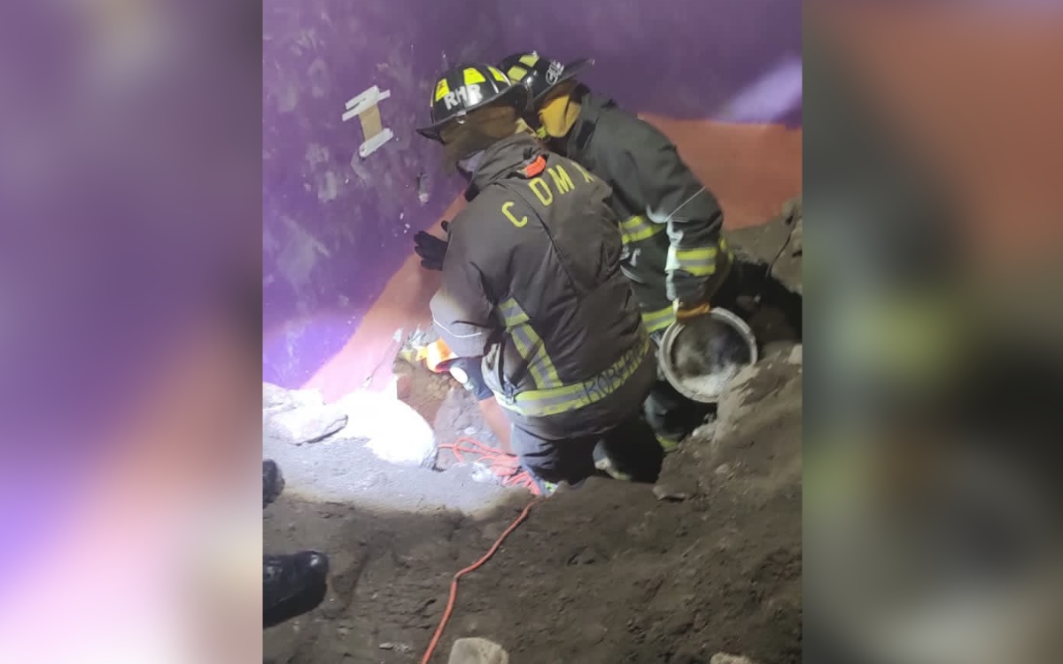 Derrumbe en casa de la alcaldía Azcapotzalco deja un muerto