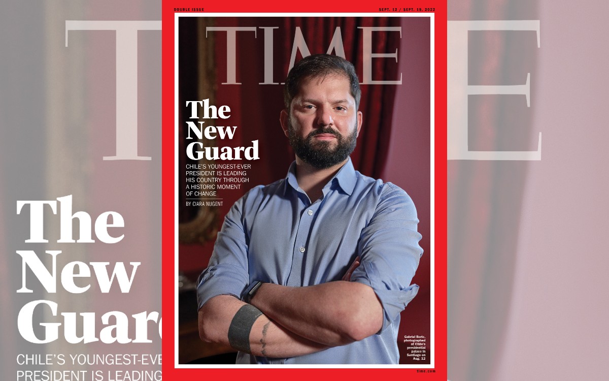 Desde el plebiscito constitucional en Chile hasta Taylor Swift, de esto hablo Boric con la revista TIME