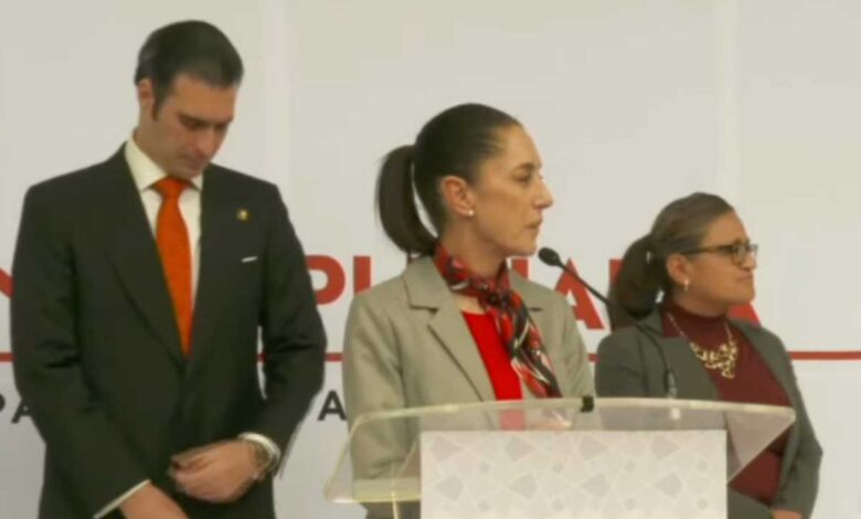 Dice Sheinbaum que aceptará resultados de encuestas de Morena si no la favorecen