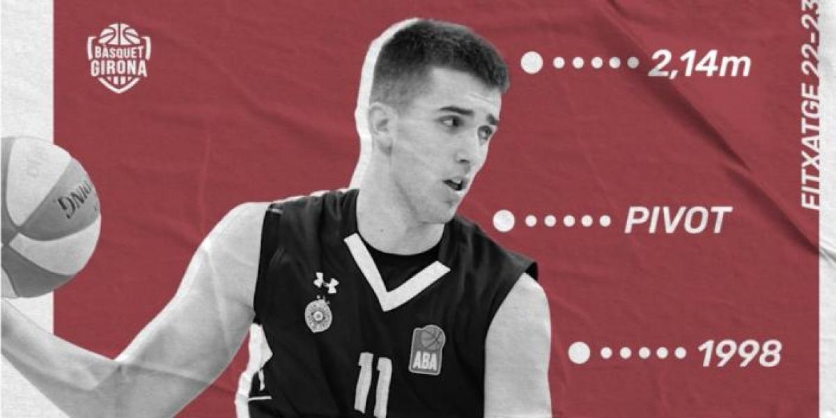 Dušan Miletić refuerza la pintura del Bàsquet Girona