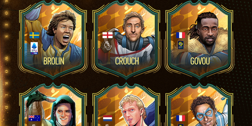 EA Sports revela 6 nuevos superhéroes para FIFA 23