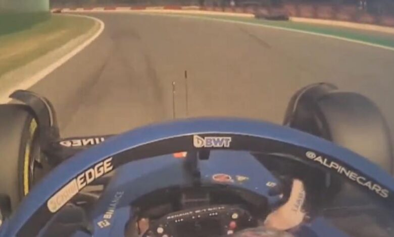 El 'saludo' de Alonso a Hamilton cuando lo vio parado en pista
