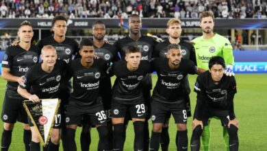 El 1x1 del Eintracht en la Supercopa de Europa