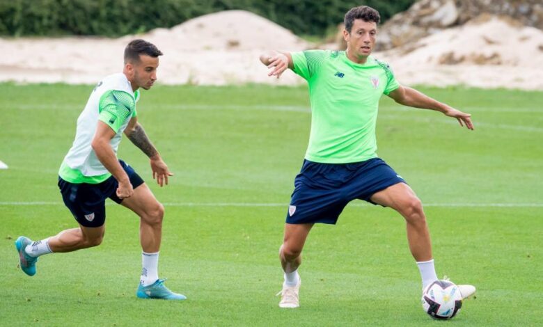 El Athletic se ejercita a menor ritmo