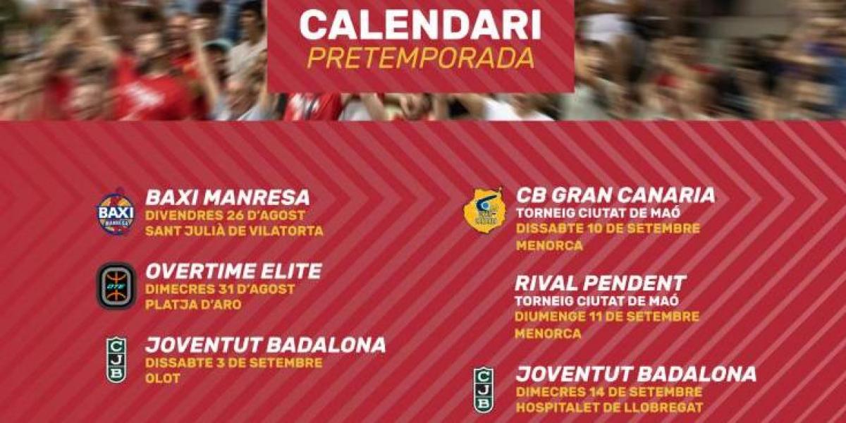 El Bàsquet Girona disputará siete amistosos durante la pretemporada