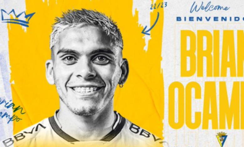 El Cádiz ficha al delantero uruguayo Brian Ocampo