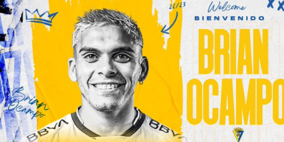 El Cádiz ficha al delantero uruguayo Brian Ocampo