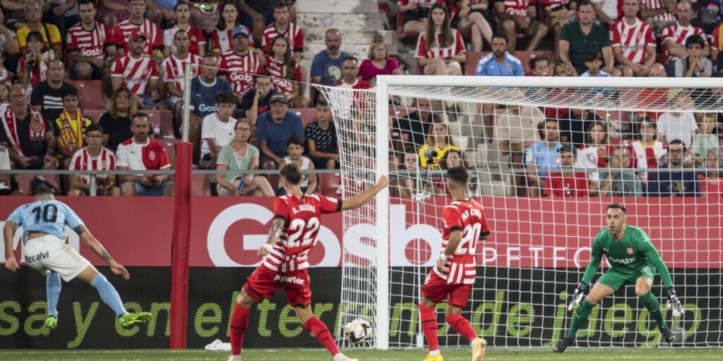 El Celta logra su primera victoria a costa del Girona