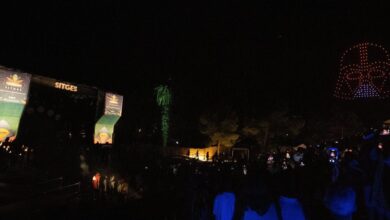 El Festival Jardins Terramar vivió el mayor espectáculo de drones en España