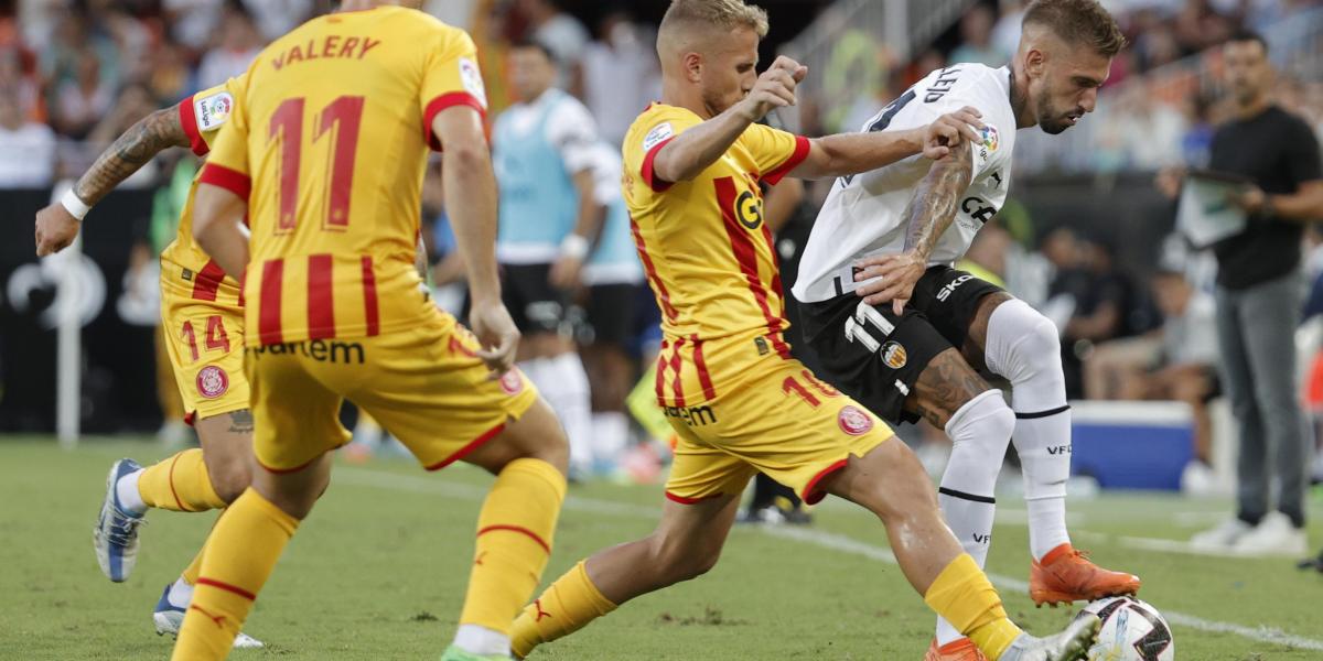 El Girona, lastrado por la máxima de los inicios