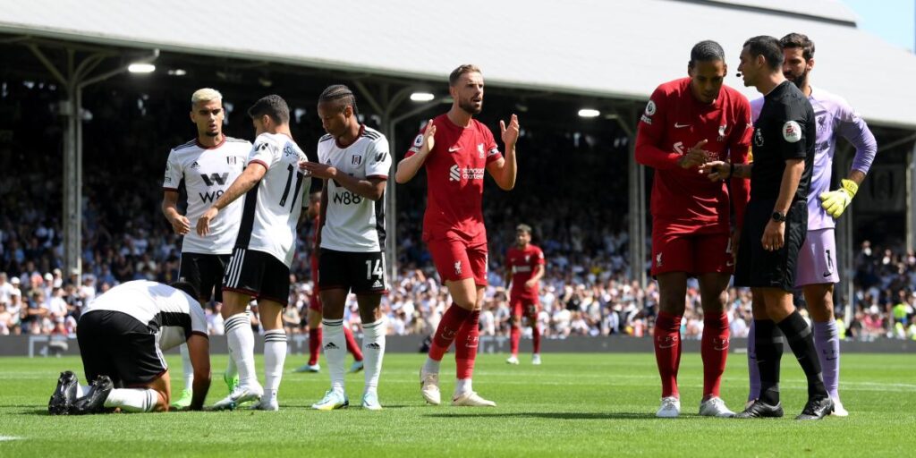 El Liverpool arranca con el pie izquierdo ante el Fulham