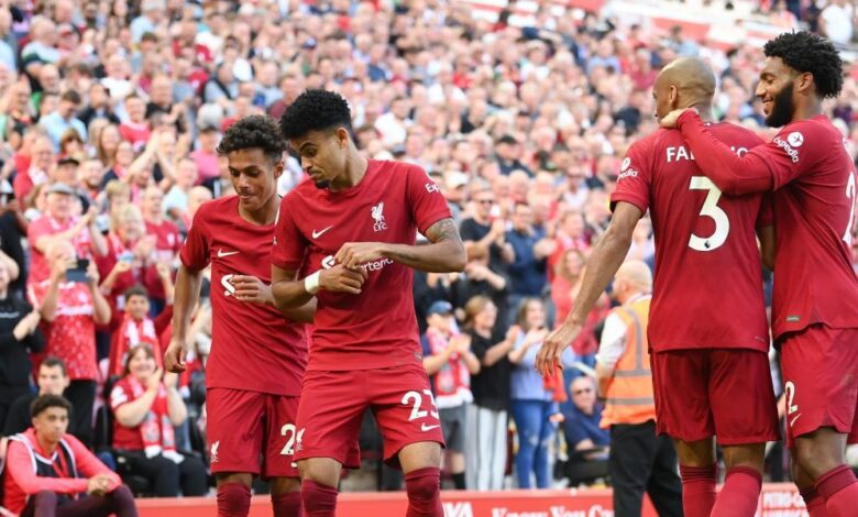 El Liverpool se apunta una de las mayores goleadas de la historia en la Premier