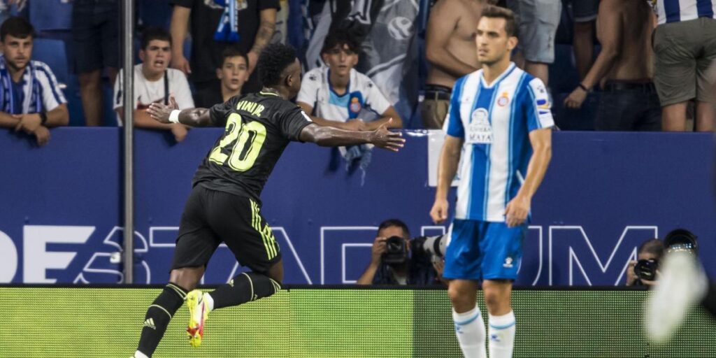 El Madrid, sin brillo, tira de eficacia ante el Espanyol