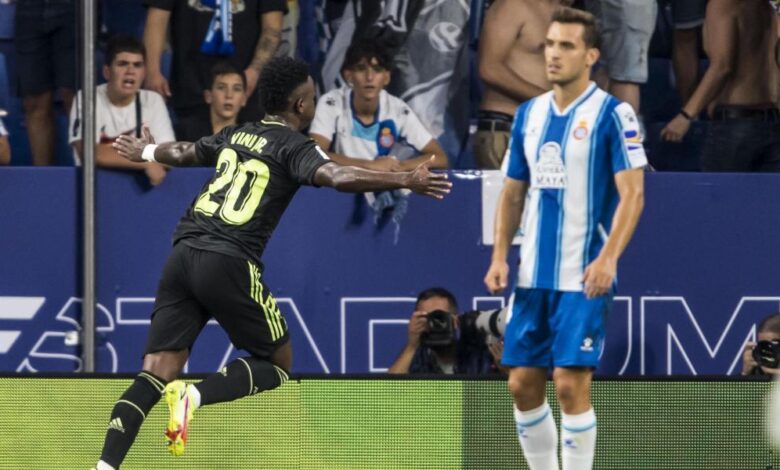 El Madrid, sin brillo, tira de eficacia ante el Espanyol