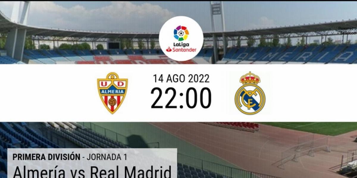El Real Madrid empieza la defensa del título en Almería