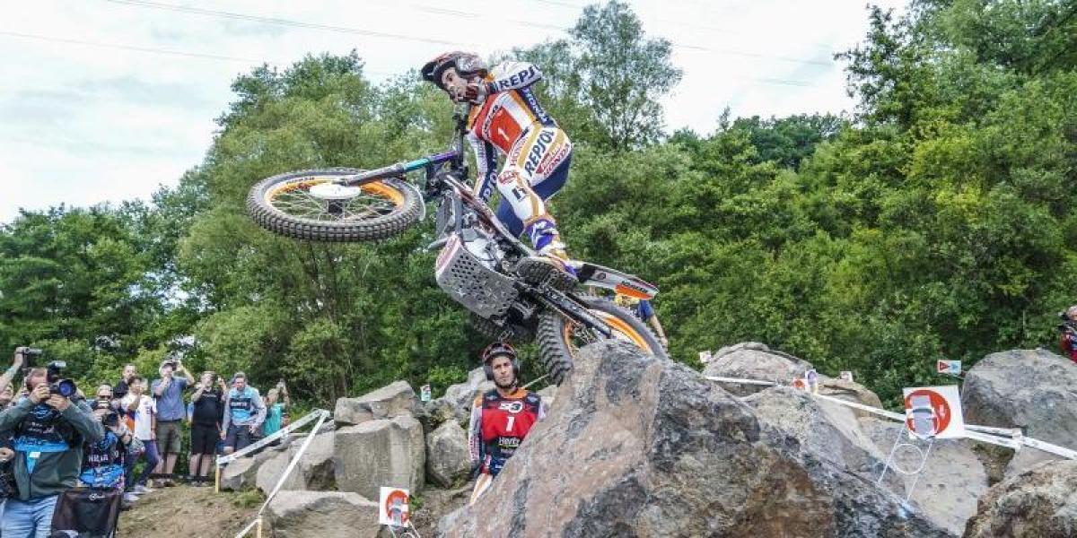 El Repsol Honda Trial Team retoma la actividad en Bélgica