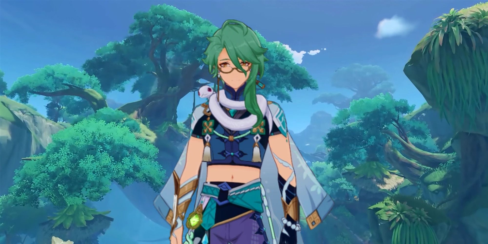 El cosplay de Genshin Impact Baizhu es perfecto antes de la actualización de Sumeru