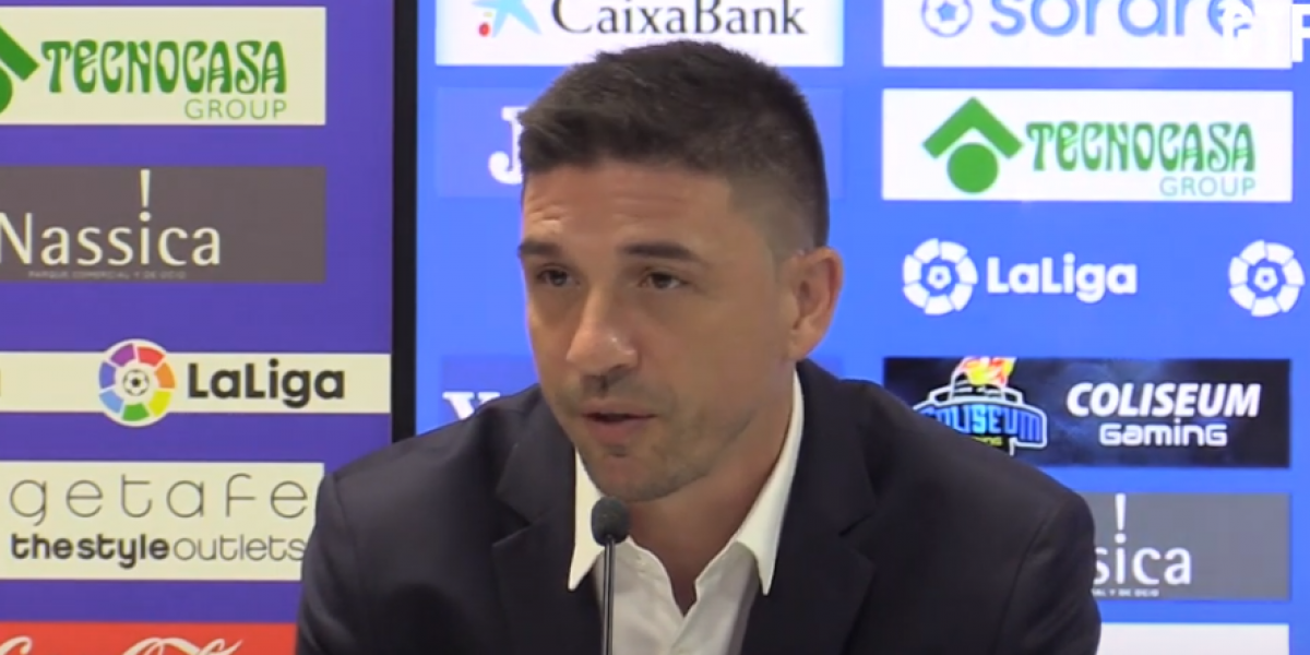 El director deportivo del Getafe, Rubén Reyes, pide paciencia