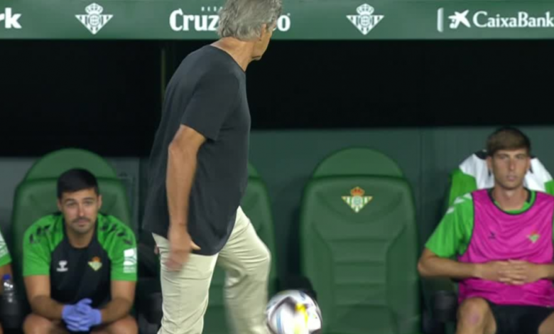 El espectacular control de balón de Pellegrini