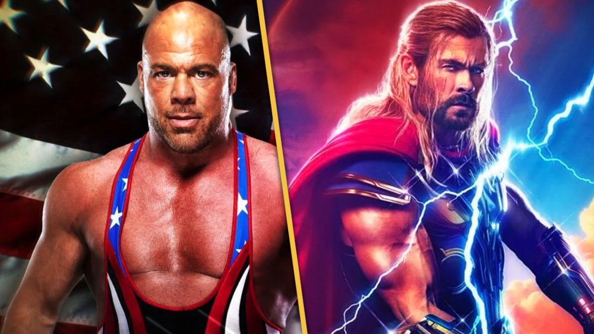El miembro del Salón de la Fama de la WWE, Kurt Angle, invoca el poder de Thor y Milk en un nuevo video