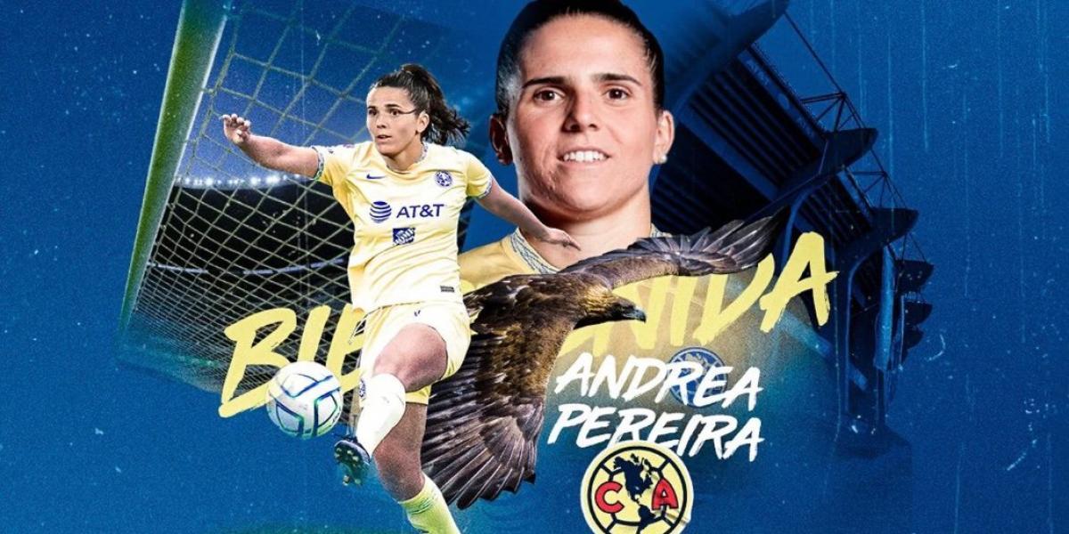 El nuevo reto de Andrea Pereira en México: "Hola Águilas"