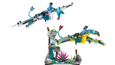 El nuevo set LEGO Avatar incluye Banshees voladores y montañas flotantes