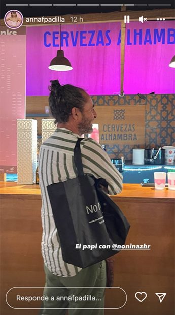 Albert Ferrer, padre de Anna Padilla / Instagram