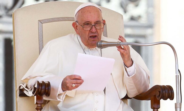 El papa Francisco advierte del riesgo de "desastre nuclear" en la central ucraniana de Zaporiyia