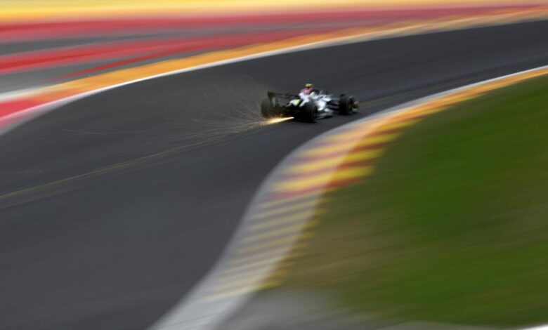 El tremendo susto que se llevó Hamilton en Spa