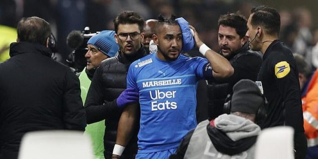 El vestuario del Marsella, un polvorín