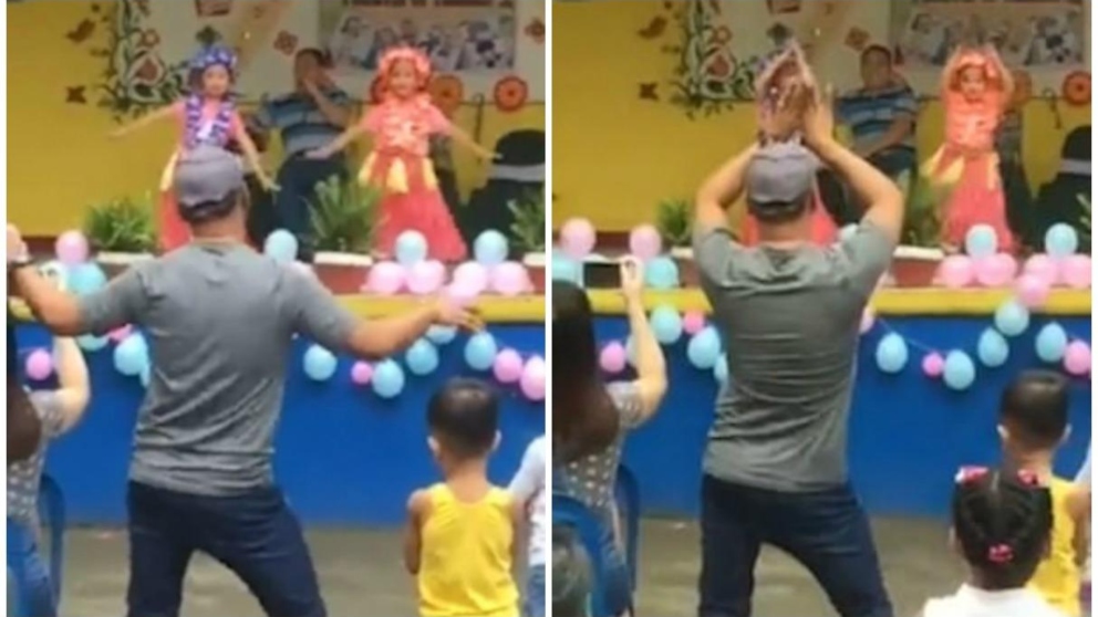 El vídeo de un papá bailando con su hija que triunfa en redes