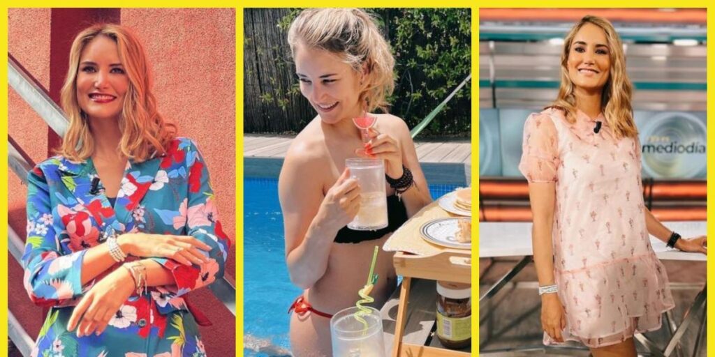 Ella es Alba Carrillo, colaboradora de televisión y ex de Feliciano López