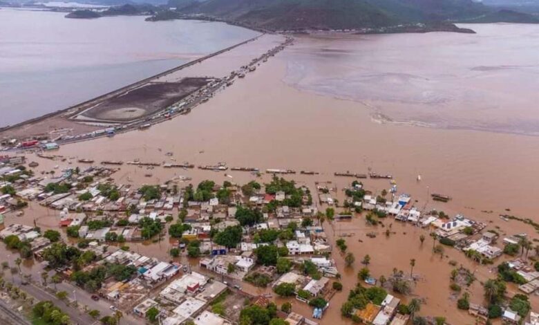Emiten declaratoria de emergencia por lluvias en Sonora