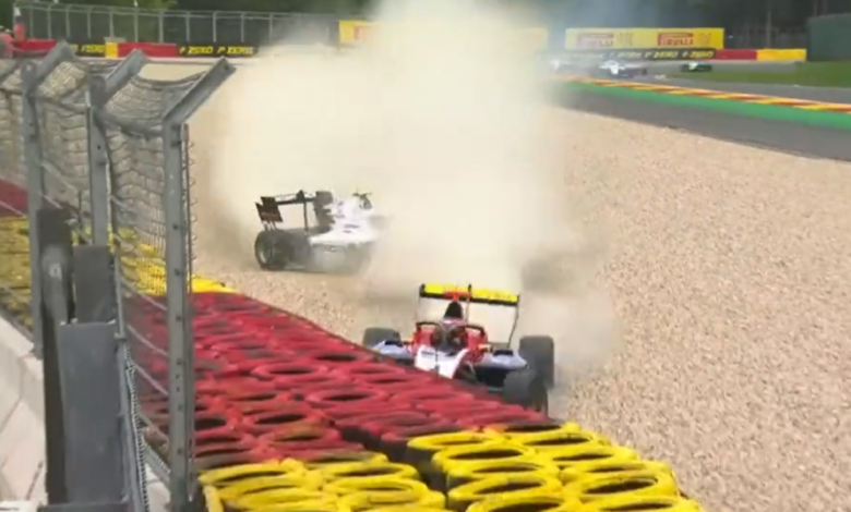 Escalofriante accidente en el circuito de Spa antes de los últimos libres de Fórmula 1